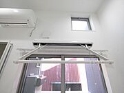 室内洗濯物干し付き