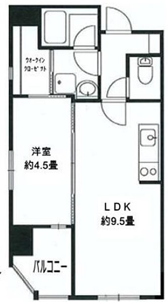 エフ・パークレジデンス東神奈川 503｜神奈川県横浜市神奈川区東神奈川1丁目(賃貸マンション1LDK・5階・34.63㎡)の写真 その2