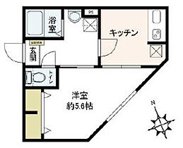 エスメラルダ大森  ｜ 東京都品川区南大井5丁目26-10（賃貸マンション1K・1階・25.30㎡） その2