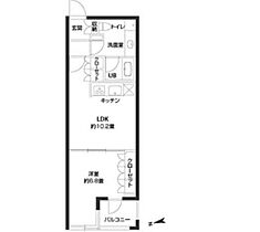 パークキューブ銀座イースト  ｜ 東京都中央区湊3丁目1-3（賃貸マンション1LDK・5階・41.52㎡） その2