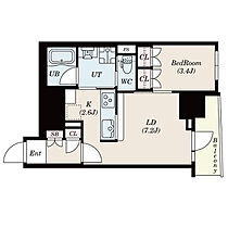 Ｓ-ＲＥＳＩＤＥＮＣＥ日本橋馬喰町Ａｅｒｅ 901 ｜ 東京都中央区日本橋馬喰町1丁目6-5（賃貸マンション1LDK・9階・34.97㎡） その2