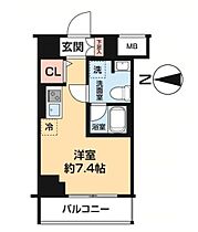 クラリッサ横浜ノワール 504 ｜ 神奈川県横浜市西区久保町17-9（賃貸マンション1R・5階・21.00㎡） その2