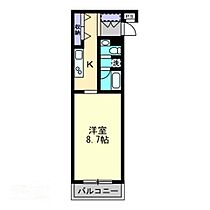 香川県高松市中央町（賃貸マンション1K・7階・30.45㎡） その2