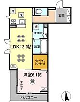 香川県高松市太田下町（賃貸アパート1LDK・1階・48.71㎡） その2