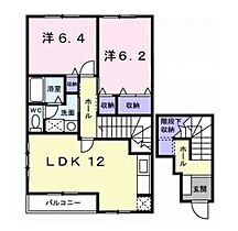 香川県坂出市川津町（賃貸アパート2LDK・2階・65.53㎡） その2