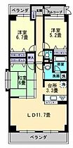 香川県高松市松島町３丁目（賃貸マンション3LDK・2階・78.03㎡） その2