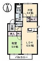 香川県高松市多肥上町（賃貸アパート2LDK・2階・54.78㎡） その2