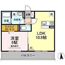 香川県高松市木太町（賃貸アパート1LDK・3階・40.04㎡） その2