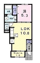 香川県丸亀市山北町（賃貸アパート1LDK・1階・40.02㎡） その2