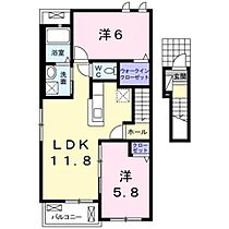 香川県高松市春日町（賃貸アパート2LDK・2階・56.72㎡） その2