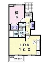 香川県高松市上福岡町（賃貸アパート1LDK・1階・44.20㎡） その1