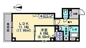 香川県高松市藤塚町２丁目（賃貸マンション1LDK・1階・39.41㎡） その1