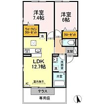 香川県高松市東山崎町（賃貸アパート2LDK・2階・59.58㎡） その1