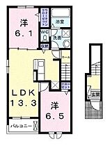 香川県さぬき市志度（賃貸アパート2LDK・2階・59.55㎡） その2