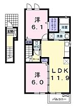 香川県高松市国分寺町福家（賃貸アパート2LDK・2階・56.68㎡） その2