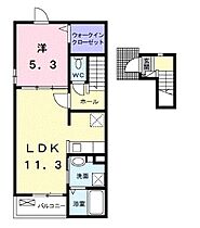 香川県坂出市西大浜北４丁目（賃貸アパート1LDK・2階・43.47㎡） その1