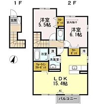 香川県丸亀市金倉町（賃貸アパート2LDK・2階・66.17㎡） その2