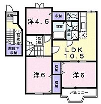 香川県坂出市川津町（賃貸アパート3LDK・2階・65.57㎡） その2