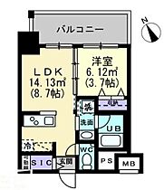 香川県高松市福田町（賃貸マンション1LDK・2階・30.61㎡） その2