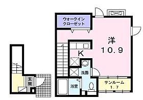 香川県綾歌郡宇多津町岩屋（賃貸アパート1R・2階・38.61㎡） その1