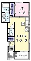 香川県丸亀市柞原町（賃貸アパート1LDK・1階・37.76㎡） その2