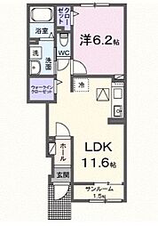間取図画像 1SLDK