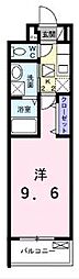 ザ・ビレッジグリーン宇多津2 1Kの間取図画像
