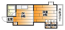 間取図画像 1DK