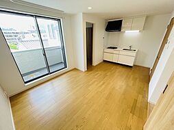 JR可部線 安芸長束駅 徒歩2分の賃貸アパート 2階1LDKのリビング/ダイニング