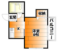 広島県広島市安佐南区祇園２丁目（賃貸マンション1K・2階・21.00㎡） その2