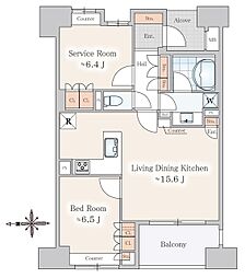 間取図画像 1SLDK