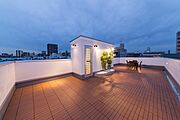 ルーフバルコニーも可能です。（弊社施工例）