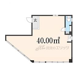 コハラビル 1LDKの間取図画像