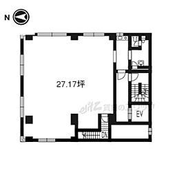 珠光ビル三条の間取図画像