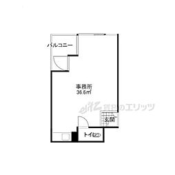 ライオンズマンション四条大宮の間取図画像