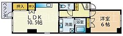 山半壱番館 1LDKの間取図画像