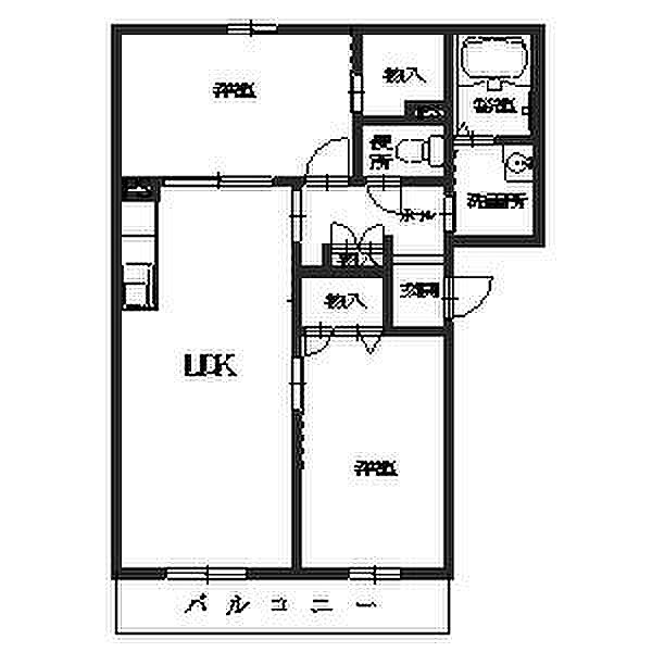 メゾン ・ ド ・ エムズ ｜京都府福知山市篠尾新町１丁目(賃貸マンション2LDK・3階・56.90㎡)の写真 その2