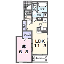 Ｓｏｌｅｉｌｅ 　II  ｜ 兵庫県丹波篠山市風深（賃貸アパート1LDK・1階・44.17㎡） その2