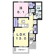 ホワイト 　パレス  ｜ 兵庫県丹波市春日町黒井（賃貸アパート1LDK・1階・45.77㎡） その2