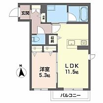 シャーメゾン南田辺  ｜ 京都府舞鶴市字南田辺（賃貸マンション1LDK・2階・44.86㎡） その2