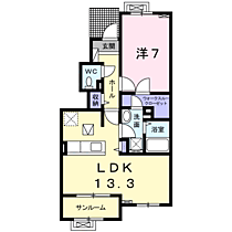 ベル　アンジュ  ｜ 兵庫県豊岡市九日市上町（賃貸アパート1LDK・1階・53.42㎡） その2