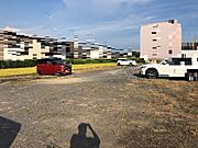 敷地西部より撮影