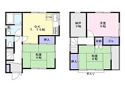 🉐敷金礼金0円！🉐上新井5丁目80-47貸家