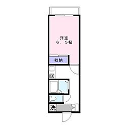 エスパスィオ 1Kの間取図画像