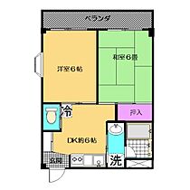 北野ハイツA  ｜ 埼玉県所沢市小手指元町2丁目（賃貸マンション2DK・3階・37.20㎡） その2