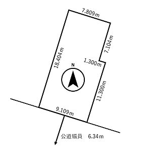 区画図:158.4?(約47.91坪)、お好きなハウスメーカー、工務店で建築できます! 区画図:158.4?(約47.91坪)、お好きなハウスメーカー、工務店で建築できます!