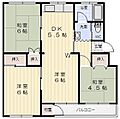 神陵台西住宅58号棟3階150万円