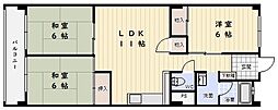 エクセル舞子 3LDKの間取図画像