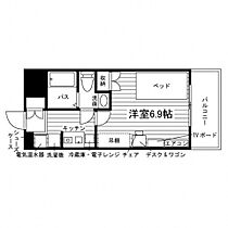 学生会館 カサブランカ白新[食事付き]  ｜ 新潟県新潟市北区白新町２丁目13-14（賃貸マンション1K・2階・20.90㎡） その2