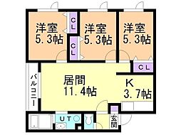 コーポ昴III 2階